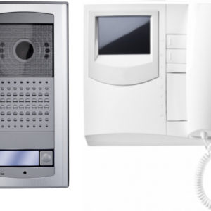 KIT VIDEOCITOFONICO MONOFAMILIARE A COLORI ESTENSIBILE CON