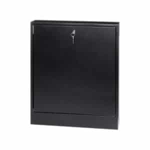 CONTENITORE PICCOLO NERO DA PARETE PER VIDEOREGISTRATORE