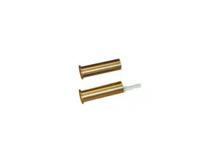 CONTATTO MAGNETICO DA INCASSO IN OTTONE PER SERRAMENTI