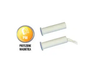 CONTATTO MAGNETICO ANTIMASCHERAMENTO DA INCASSO IN PLASTICA
