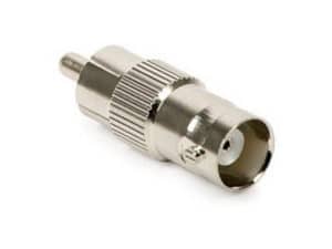 CONNETTORE BNC FEMMINA RCA MASCHIO