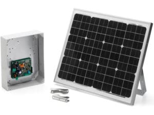 KIT PANNELLO SOLARE ED UNITA DI CONTROLLO CON BATTERIE