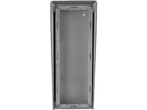 SCATOLA DA PARETE IN ACCIAIO INOX PER PULSANTIERA A 3 MODULI