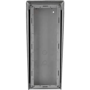 SCATOLA DA PARETE IN ACCIAIO INOX PER PULSANTIERA A 3 MODULI