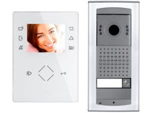 KIT VIDEOCITOFONICO MONOFAMILIARE A COLORI ESTENSIBILE A