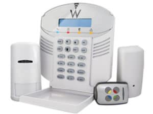 KIT CENTRALE ANTINTRUSIONE GSM 16 CANALI RADIO BIDIREZIONALI