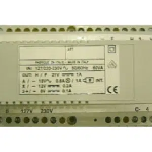 ALIMENTATORE CITOFONICO PER IMPIANTI INTERCOMUNICANTI
