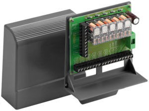 SCHEDA ELETTRONICA DI SINCRONISMO PER 2 AUTOMAZIONI