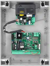 centrale di comando plus per motori ad ante battente a 24 v