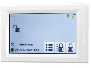 tastiera seriale touchscreen con micro sd
