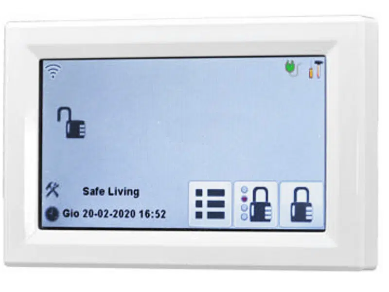 tastiera seriale touchscreen con micro sd