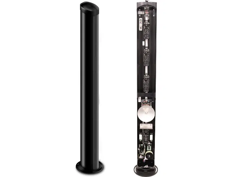 coppia di barriere doppia tecnologia in colonne ovali con 2 coppia di barriere doppia tecnologia in colonne ovali con 2
