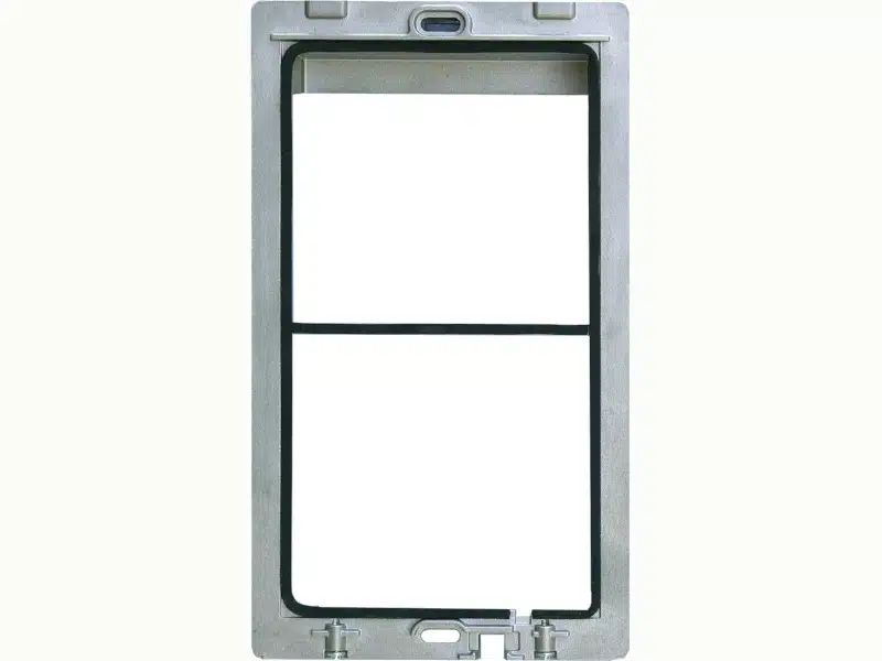 telaio 2 moduli serie alba