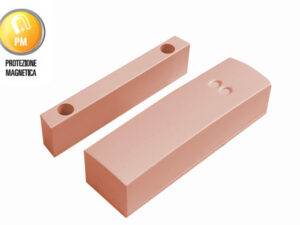 sensore antiscasso compatto marrone con contatto magnetico