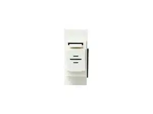 modulo audio serie universale colore bianco
