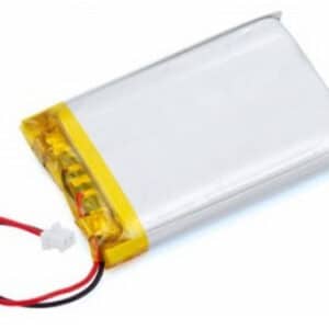 batteria litio 3v 550mah connettore rapido