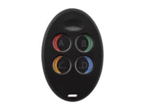 radiocomando fast 4 tasti nero