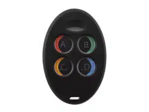 radiocomando fast 4 tasti nero