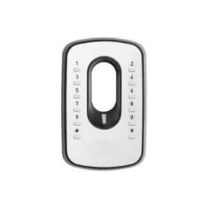 tastiera digitale antivandalo cromata