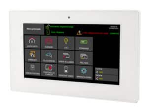 tastiera seriale touch screen 7 pollici video