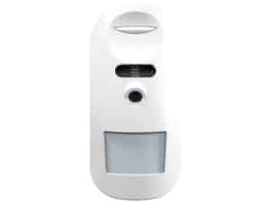 rilevatore radio fast volumetrico da interno con telecamera
