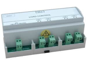 modulo attuatore domotico bus per controllo di 4 carichi