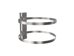 staffa da palo per rilevatore volumetrico da esterno