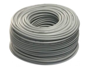 cavo alimentazione h05vv f 3x1,5 matassa 100 mt